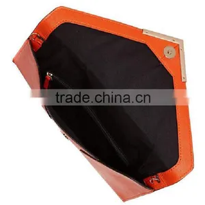 Fashion Saffiano Leather Women Envelope Clutch Bag With Strape Leather Shoulder Bag thumbnail-4