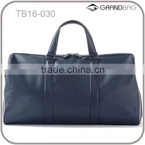 High Fashion Genuine Leather Travel Bag Duffel Holdall Bag Travel Duffle for Weekender thumbnail-1