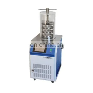 Bench-Top Small Size Laboratory Vacuum Freeze Dryer Drying Machine for Sale thumbnail-1