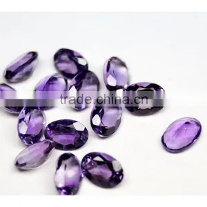 7x5mm Oval Amethyst From Brazil Loose Gemstones thumbnail-4