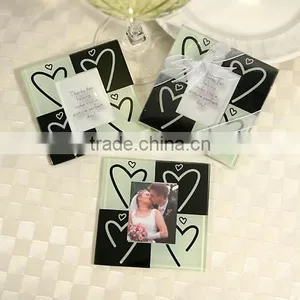 Printed Photo Frame Function Glass Coaster Glass Placemats Coasters thumbnail-1