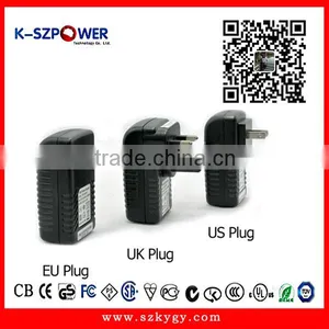 2016 P-series 12Wmax K-240500 /YGY-240500 24v0.5a 12w Poe Injector for IP Camera ,wireless AP With CE UL thumbnail-1