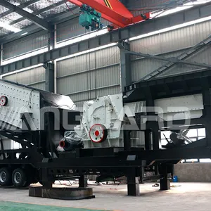Quarry Granite Limestone Cobble Gold Ore Rock Stone Mobile Imapact Crusher Plant thumbnail-3
