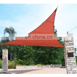 Large 16*12ft Sand HDPE Square Sun Shade Sail Canopy 98% UV Block Outdoor Patio Garden With Hardware Kit thumbnail-4