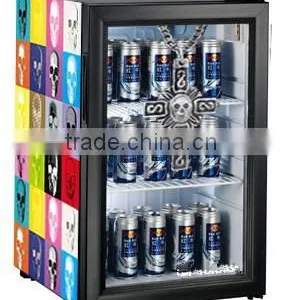 Hotel Mini Refrigerator,Mini Bar With Glass Door thumbnail-3