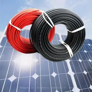 Wholesale Tinned Copper Solar Panel Cable 2.5mm2 4mm2 6mm2 10mm2 Awg pv Solar Wire thumbnail-3