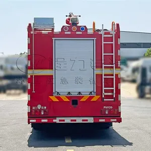 Produced 12 Tons Foam Fire Truck Heavy Truck HOWo Rear Twin Bridge 12 Tons Foam Fire Truck thumbnail-2