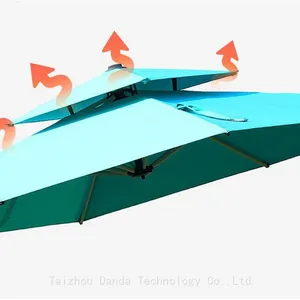 2.5*2.5m Double Roof Umbrella Side Stand thumbnail-3