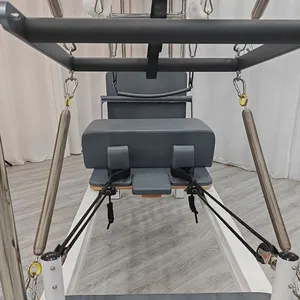 Aluminum Pilates Reformer Cadillac Pilates Core Bed With Full Tower thumbnail-3