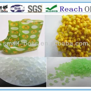 Foam Density 0.8-0.9 and Hardness Shore a 55 60 65 Expanded PVC Compounds for Shoes thumbnail-3