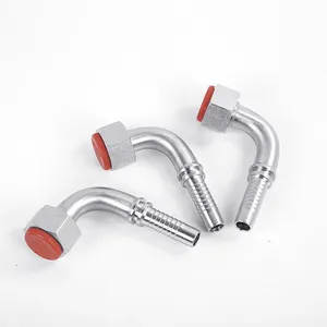 Hydraulic Hose Fitting Triple Set, Crimped Rubber Hose Fitting, Yonghua 20591 High-Pressure Hydraulic Tube Crimping Triple Set thumbnail-2