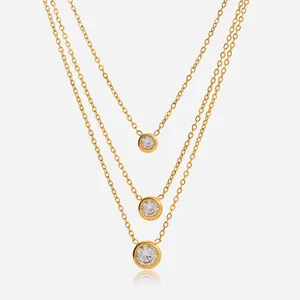 High-Quality Stainless Steel Fashion Jewelry Necklace for OEM Manufacturers thumbnail-1