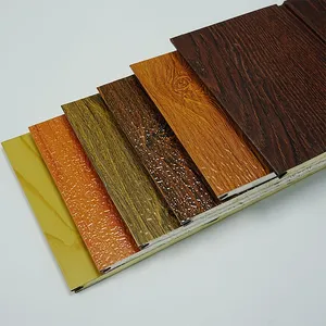 Cost Effective Lightweight PU Metal Insulated Panel Exterior Wall Covering for Warehouse thumbnail-5