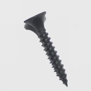 Black Phosphate Drywall Screws With Sharp Point, 13mm-100mm Full Sizes, for Fast Penetration and No Snapping. thumbnail-4