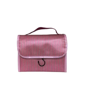 Hanging Roll‑Up Travel Toiletry Organizer Bag thumbnail-1