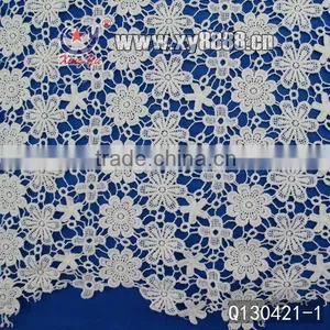 Cotton Voile African Lace Fabric Wholesale thumbnail-1