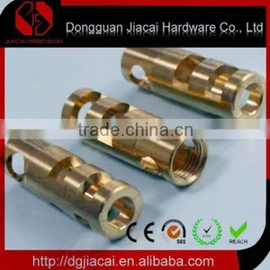 Custom Precision Copper Tube or Shaft Cnc Lathe Hardware Parts thumbnail-1