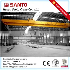 Best Promotion Double Girder 10ton Suspending Overhead Bridge Crane 55 Ton thumbnail-1