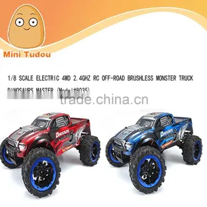 1/8 SCALE 4WD 2.4GHZ Remote Controle Car REMO High Speed Cars for Kids thumbnail-2