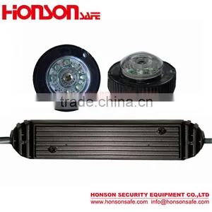 DC12V(DC24V) LED Hide a Way Dual Color Strobe LED Light for Police Vehicle HA-61B thumbnail-3