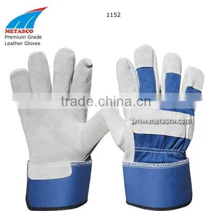 Premium Leather Working Gloves, Industrial Working Gloves, Working Gloves thumbnail-1