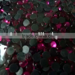 Rhinestone Hot Fix Iron on SS20(5mm) Glass Material Rhinestone Rose thumbnail-1