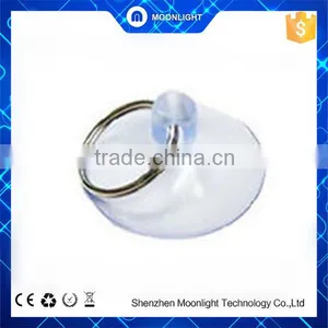 Clear Silicion Suction Cup With Metal Ring Handle thumbnail-2