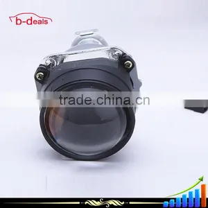 2.5 Inch H1/H7/H4/9005/9006 bi Xenon Projector Lens With 80mm Angel Eyes thumbnail-1