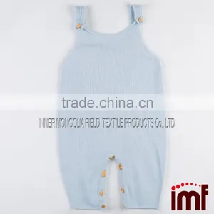 Cashmere Baby Romper Infant Spring Play Outfit thumbnail-2