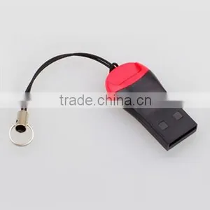 USB 2.0 Mini SD T-Flash TF M 2 Memory Card Reader Support 2GB 4GB 8GB 16GB Promotion thumbnail-3