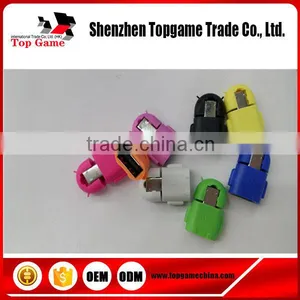Single Card Slots Robot OTG USB 2.0 Card Reader For Android Smart Phone thumbnail-2