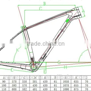 2016 NEW!!! Light Weight Full Carbon Monocoque MTB Frame 29er CMF07 thumbnail-3