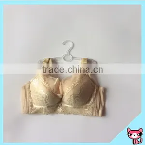 Pretty Flesh Fancy Embroidery Lace Girls Bra thumbnail-1