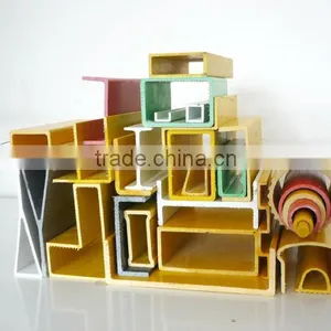 Pultruded Fiberglass Shapes, Frp Structural Beam thumbnail-1