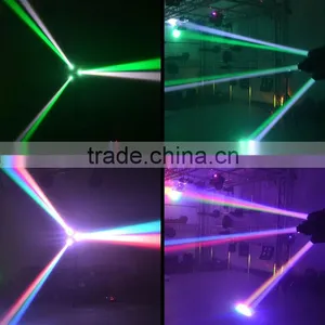 3*10W Beam LED Mini Moving Head Light 3 Heads Beam Stage Light thumbnail-3