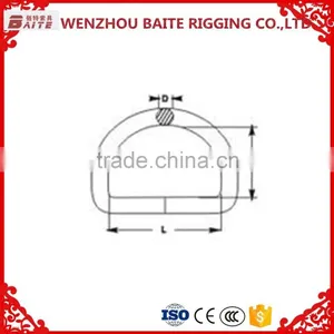 Zinc Plated Baite Rigging Welded D Ring Susan Rigging Manufacturer thumbnail-3