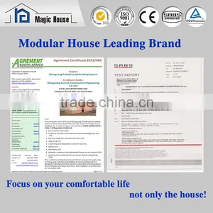 2016 Hot Sell Quick Assembled Prefabricated Ecological House Made by Foam Cement Panel thumbnail-3