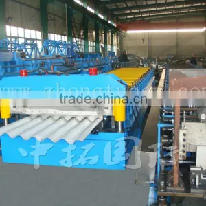 Roof Panel Machine,metal Iron Rolling Machine Corrugated Aluminum Roofing Sheet Iron Forming Machine thumbnail-1