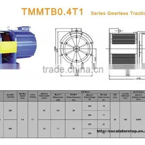 TMMTB4.0T1 , Traction Machine ,Elevator Traction Machine thumbnail-1