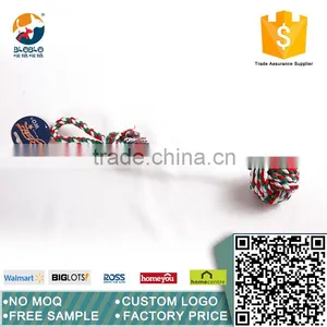 Hot Selling Factory Directly Cotton Rope Toy With Knot Dog Chew Toy thumbnail-1
