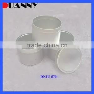 In Stock! Wholesale All Size Cosmetic Aluminum Containers , Luxury 15Ml 20Ml 50Ml Silver Color Cosmetic Jar Aluminium Quality Choice thumbnail-3