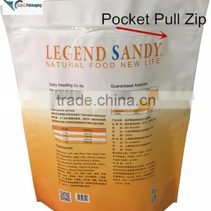 1KG-6KG Standing Up Pet Food Bags With Handle thumbnail-3