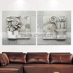 Wall Decoration Relief Abstract Oil Painting for Home Decoration thumbnail-6