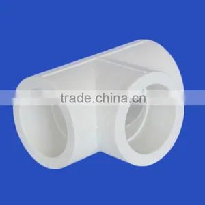 BOYAN Zhejiang Taizhou Huangyan Plastic Pipe Fitting White Equal Tee Ppr Pipe Fitting thumbnail-2