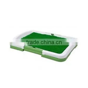 Indoor Puppy Training Pad Pee Potty Grass Patio Mat Tray Drain Clean Dog Pet thumbnail-1