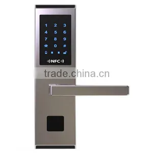 2013 New Q1000 Waterproof Stainless Steel NFC Lock With Touch Screen thumbnail-1