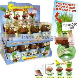 Growing Grass Doll,grass Head,grass Doll thumbnail-1