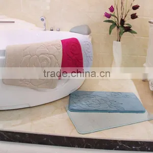 Memory Foam Mat /Velveteen+ PU FoamMemory Foam Bath Mat Qinyi thumbnail-1