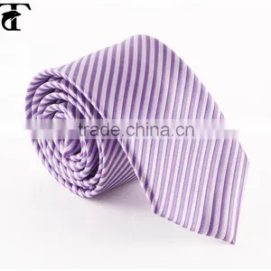 Fashion Design Mens Necktie Blue Stripe School Uniform Tie thumbnail-5