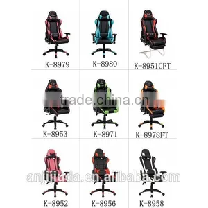 High Quality Leather High Back Armrest Ergonomic Leather Executive Office Chairs With Wheels thumbnail-4